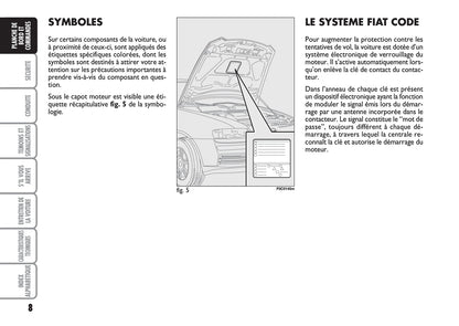 2006-2007 Fiat Stilo Gebruikershandleiding | Frans