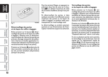 2006-2007 Fiat Stilo Gebruikershandleiding | Frans