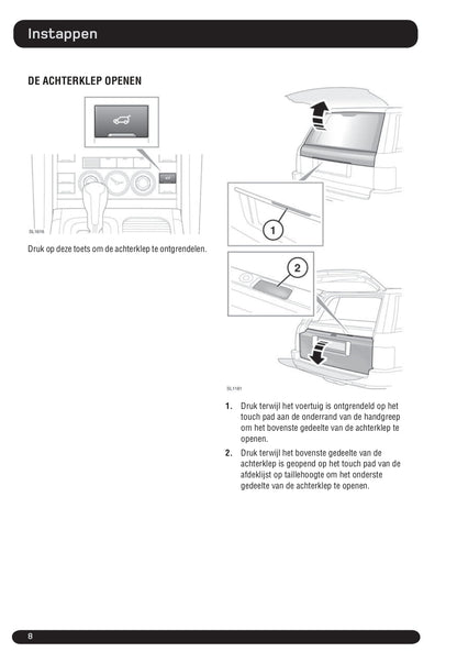 2010-2011 Land Rover Range Rover Owner's Manual | Dutch