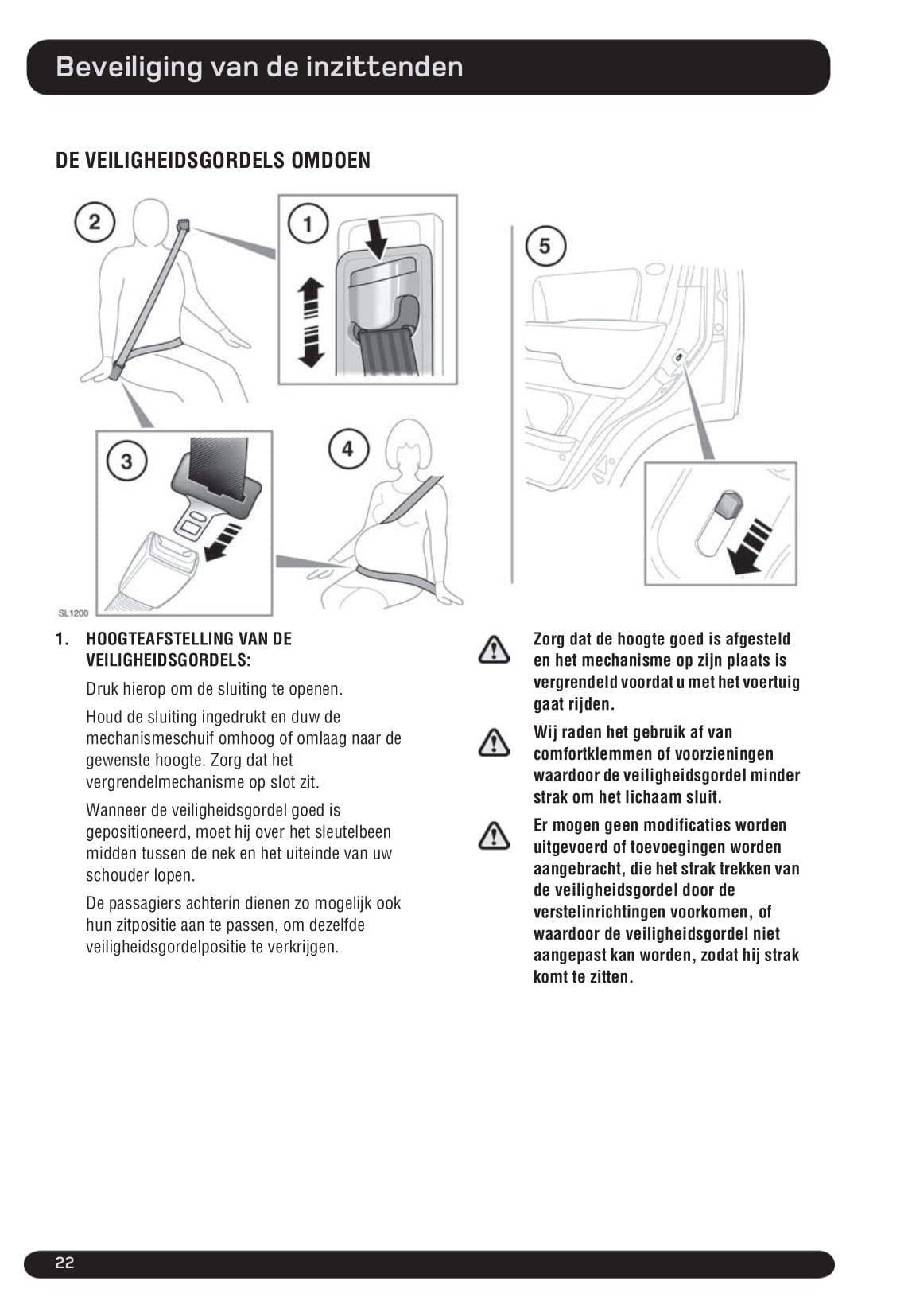 2010-2011 Land Rover Range Rover Owner's Manual | Dutch