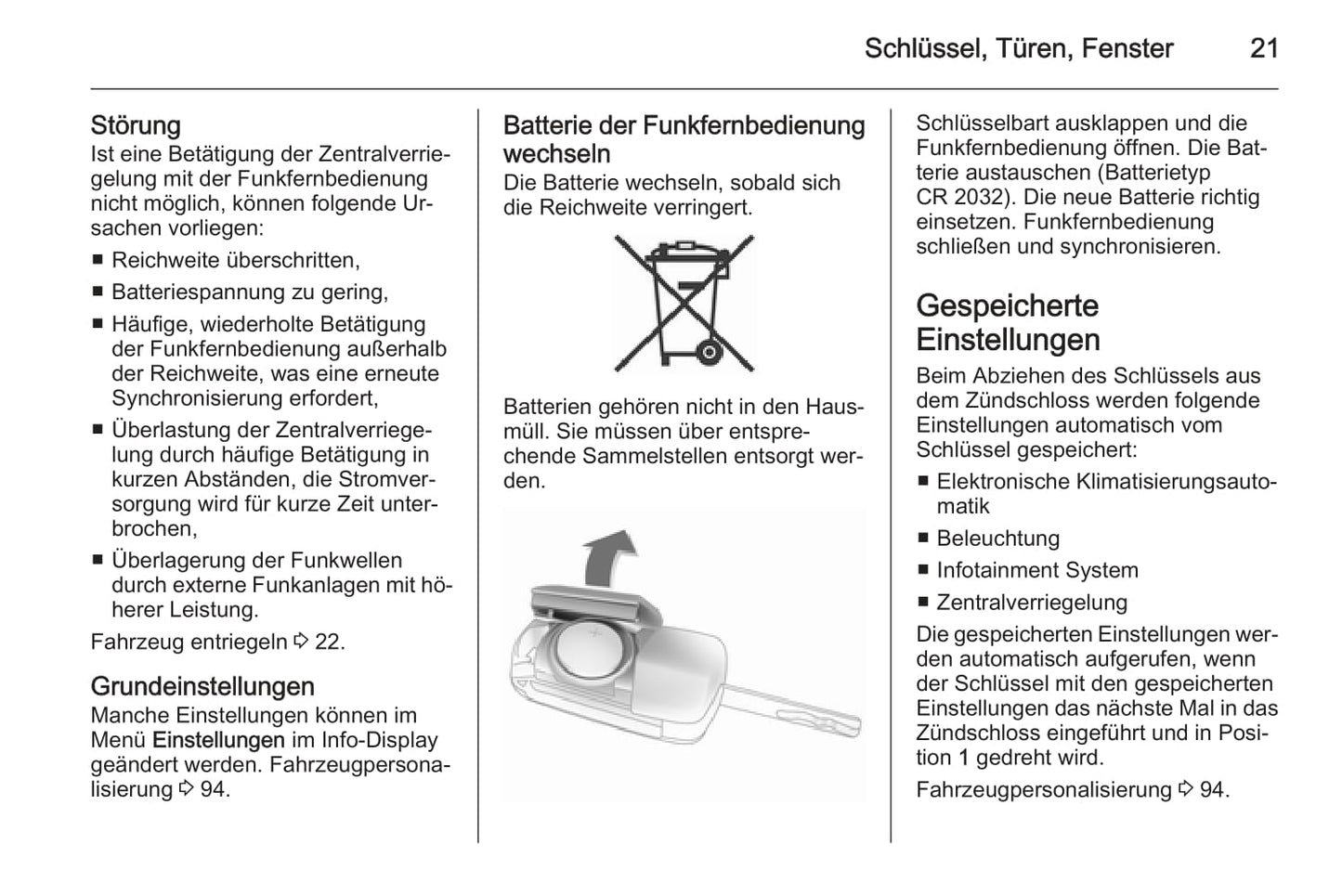 2010-2015 Chevrolet Orlando Gebruikershandleiding | Duits