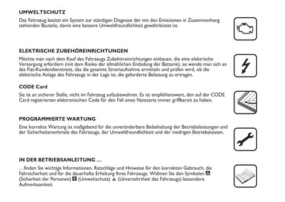 2007-2008 Fiat Multipla Bedienungsanleitung | Deutsch