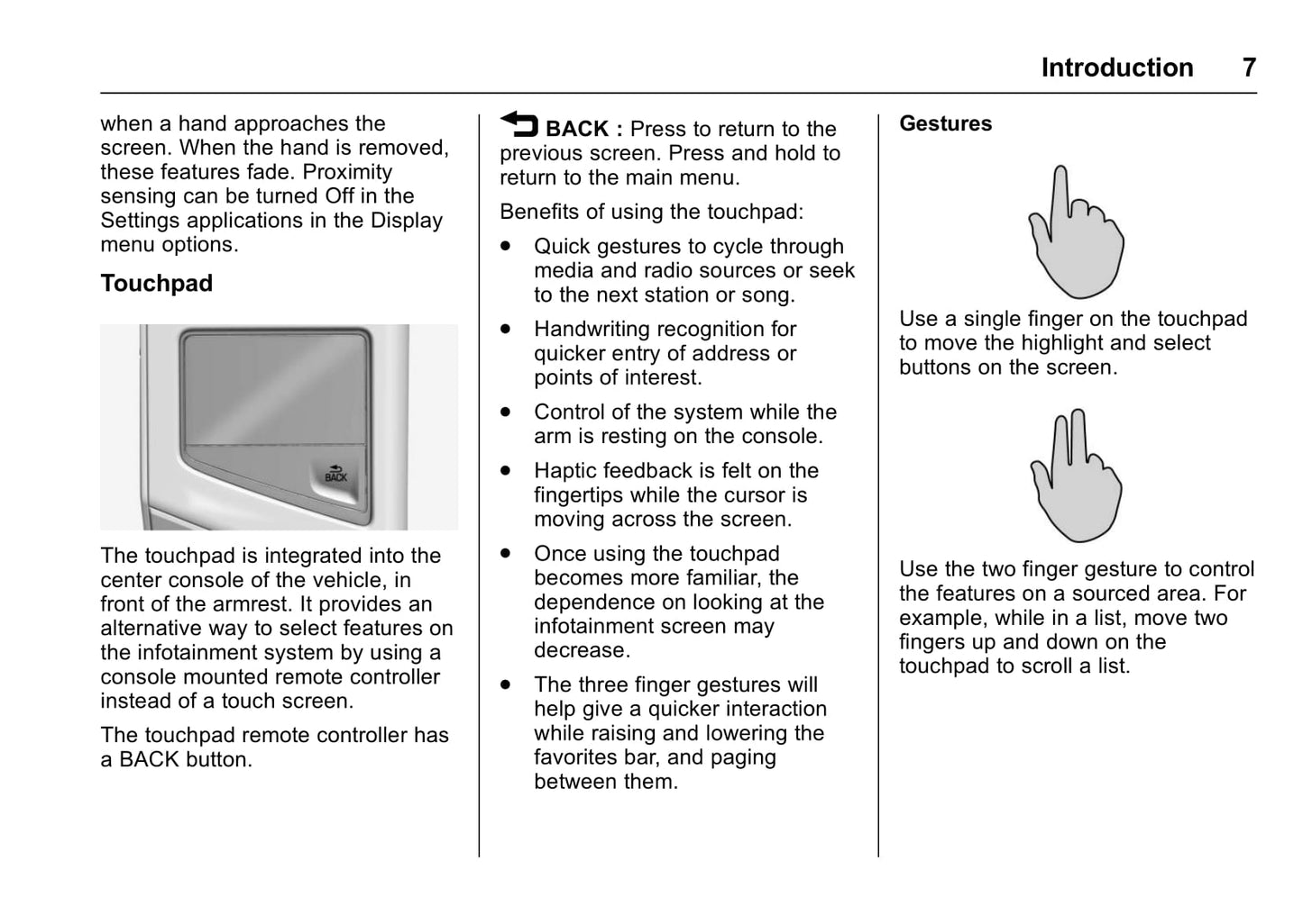 Cadillac Cue Owner's Manual 2016