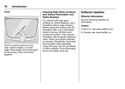 Cadillac Cue Owner's Manual 2016