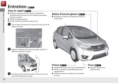 2015-2018 Honda Jazz Manuel du propriétaire | Français