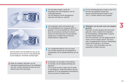 2017-2018 Citroën e-Berlingo Multispace/Berlingo Electric Owner's Manual | Dutch