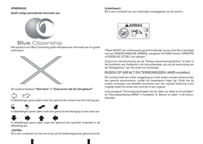 2017-2018 Nissan Qashqai Owner's Manual | Dutch