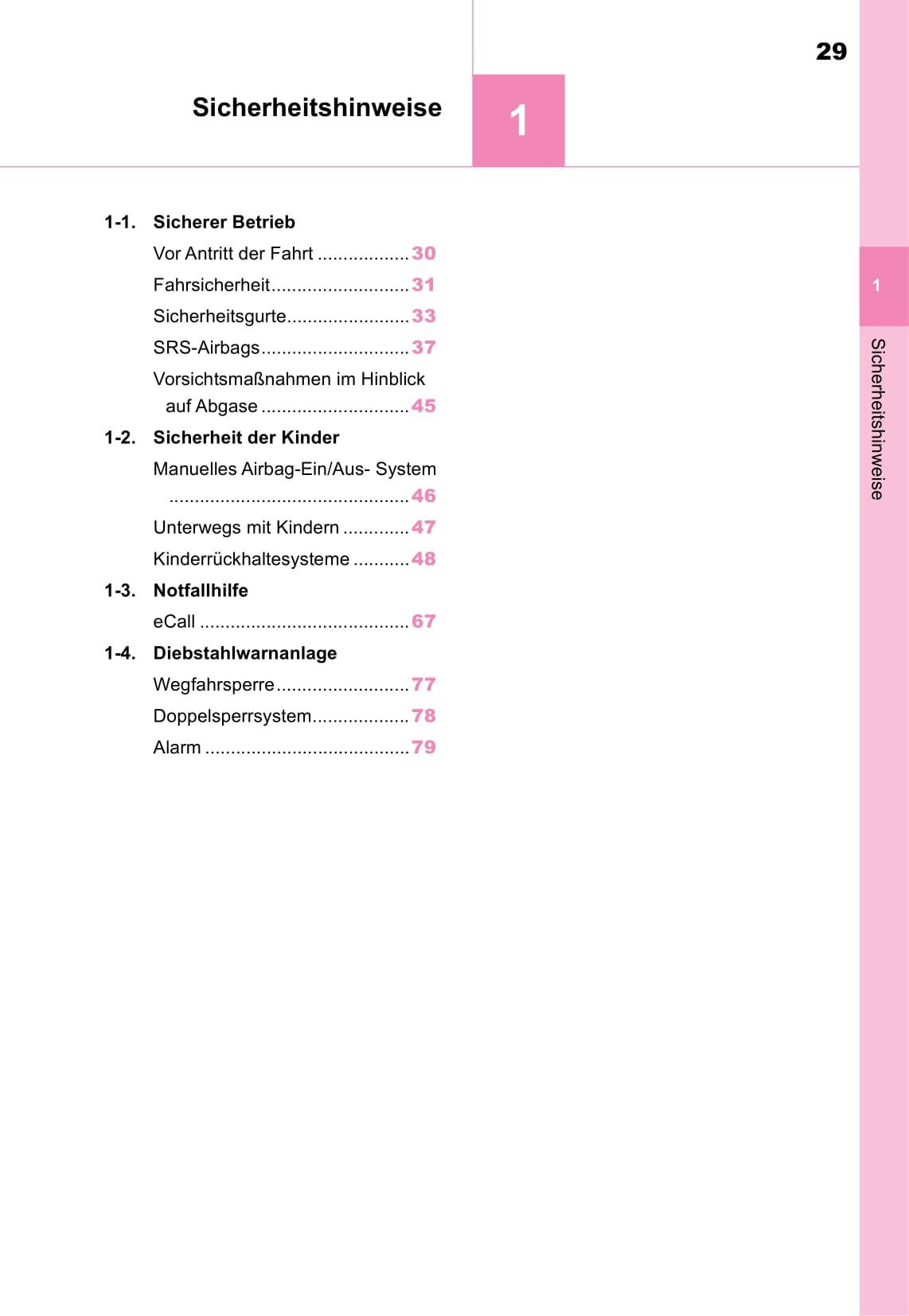 2020-2021 Toyota Yaris Owner's Manual | German