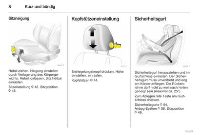 2011-2012 Opel Zafira Gebruikershandleiding | Duits