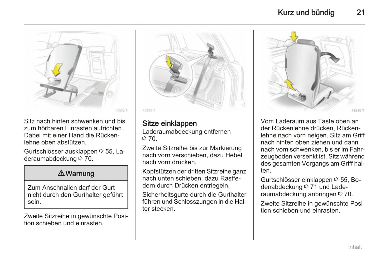 2011-2012 Opel Zafira Gebruikershandleiding | Duits