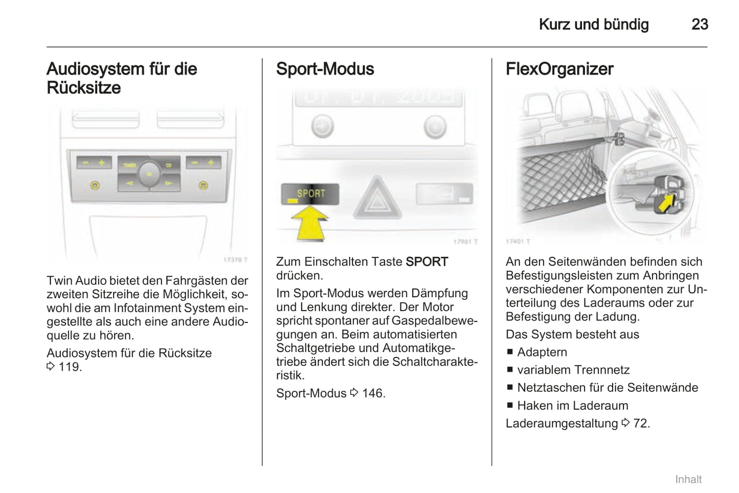 2011-2012 Opel Zafira Gebruikershandleiding | Duits