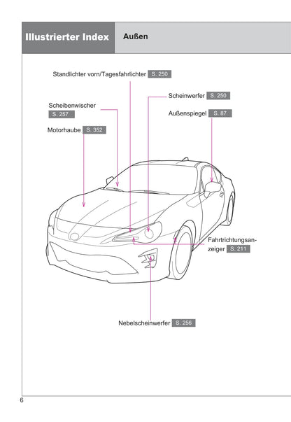 2015-2016 Toyota GT86 Bedienungsanleitung | Deutsch