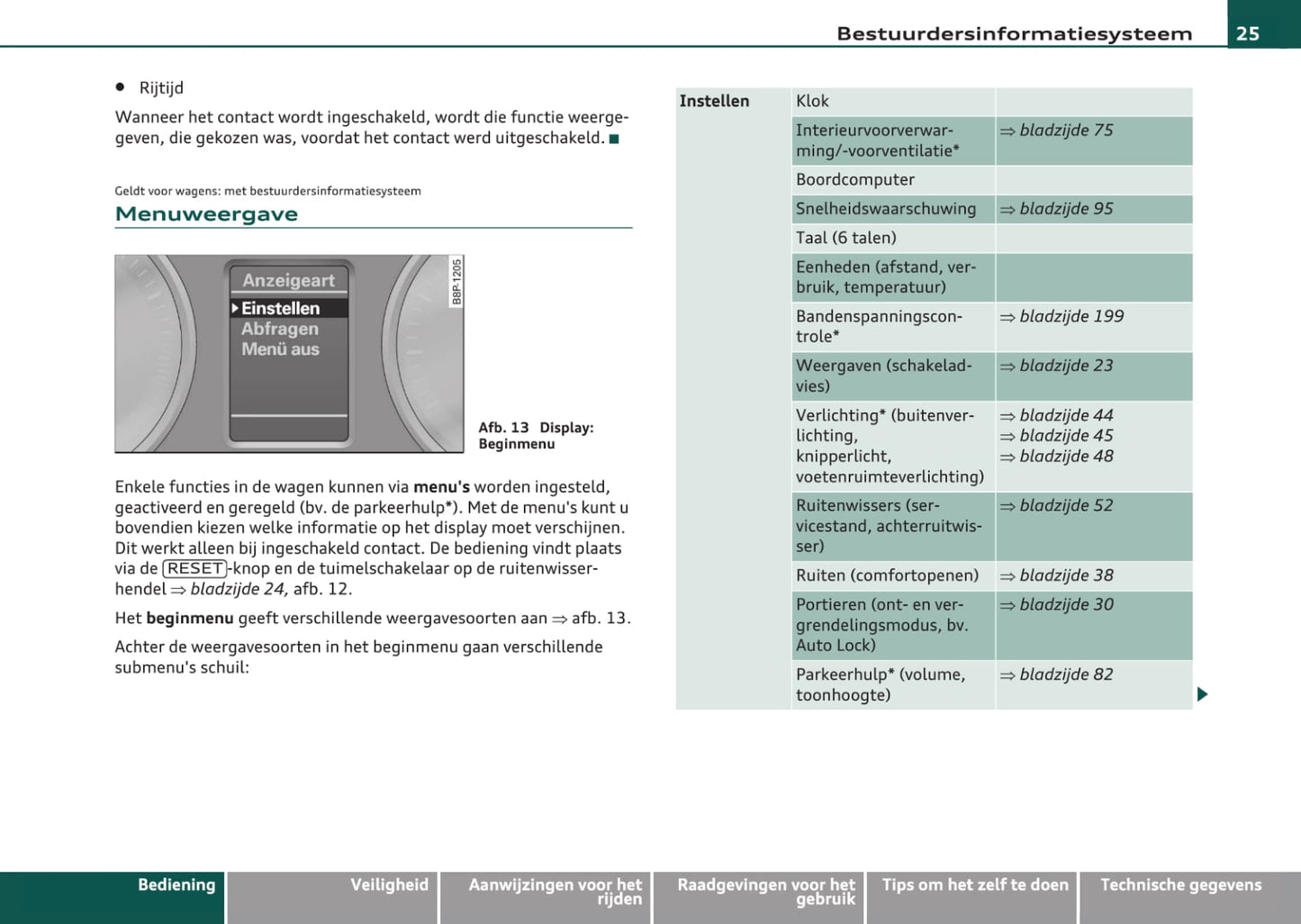 2008-2012 Audi A3 Gebruikershandleiding | Nederlands