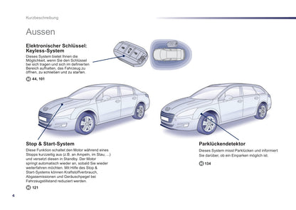 2012-2014 Peugeot 508 Gebruikershandleiding | Duits