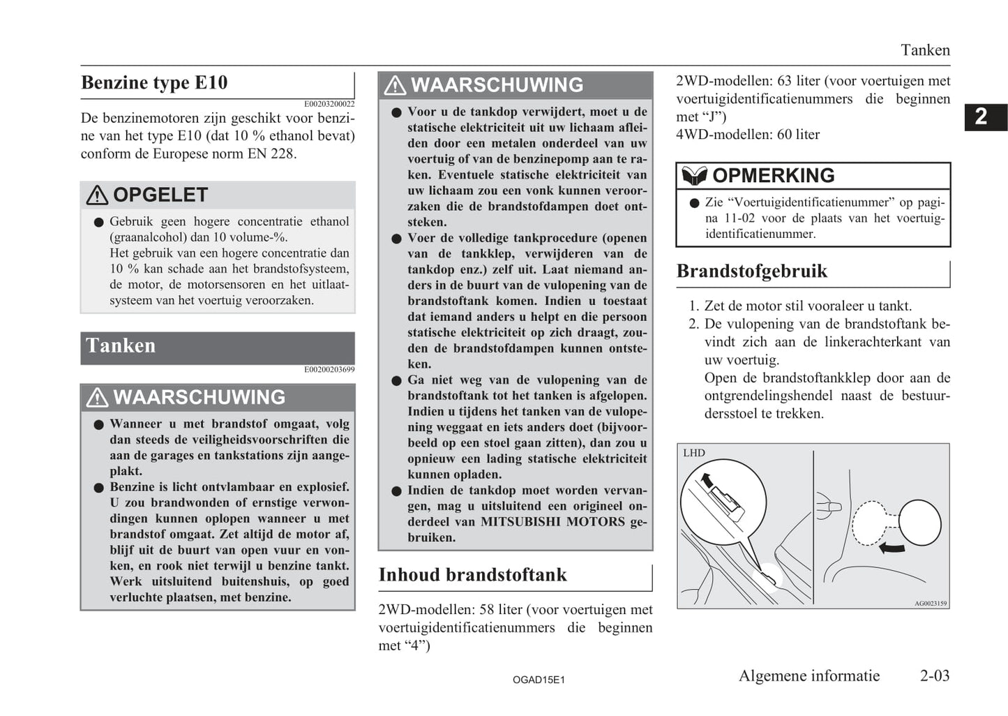 2010-2016 Mitsubishi ASX Gebruikershandleiding | Nederlands