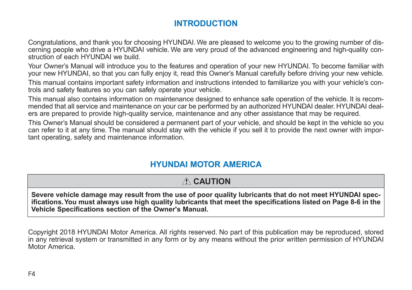 2019 Hyundai Kona Electric Owner's Manual | English