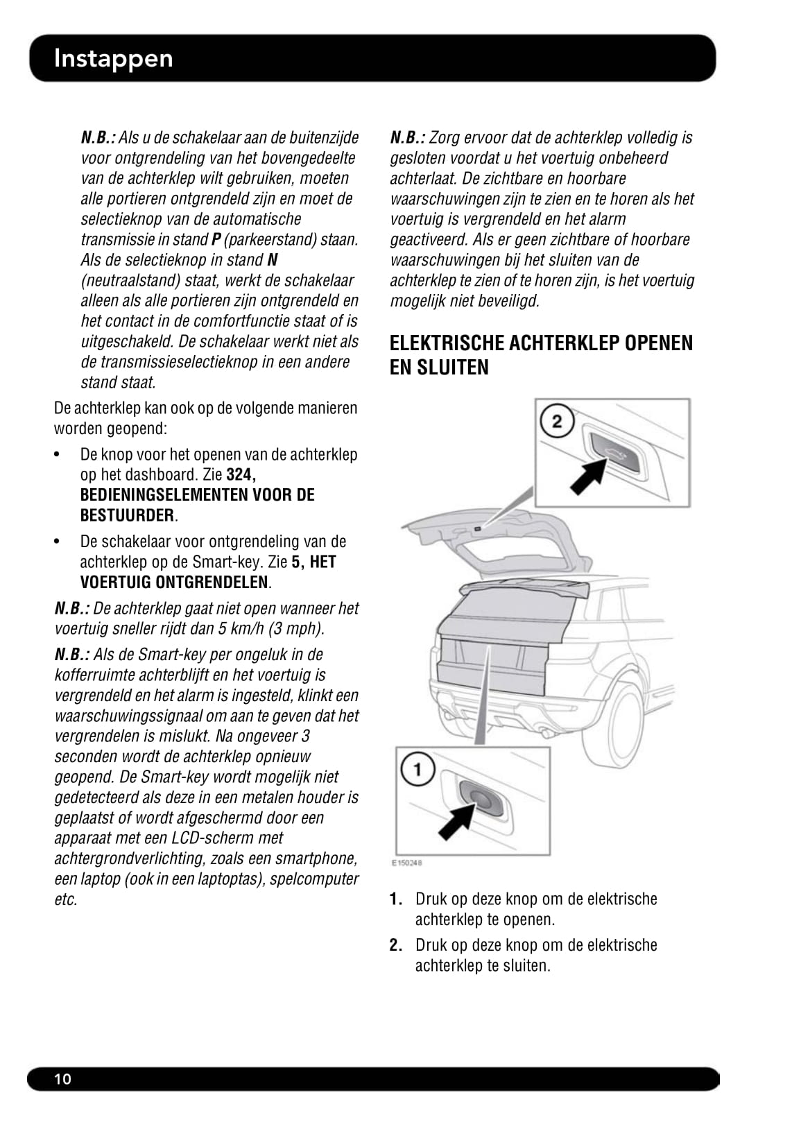 2013-2014 Land Rover Range Rover Evoque Owner's Manual | Dutch