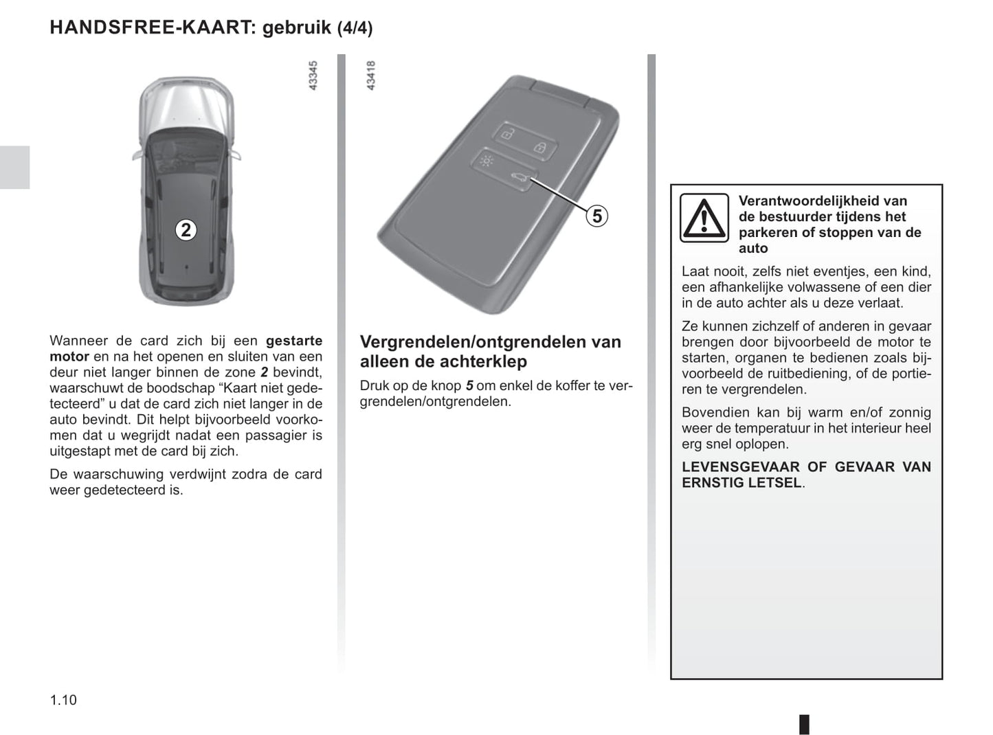 2018-2021 Dacia Duster Gebruikershandleiding | Nederlands