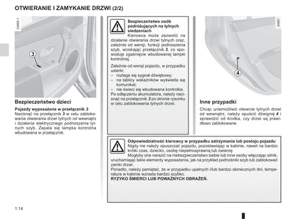 2009-2012 Renault Clio Manuel du propriétaire | Polonais