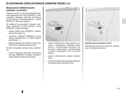 2009-2012 Renault Clio Manuel du propriétaire | Polonais