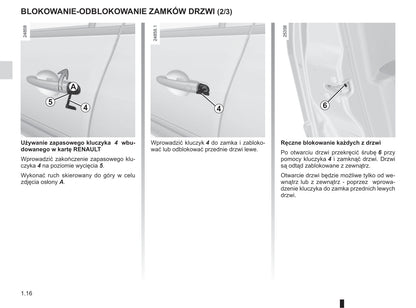 2009-2012 Renault Clio Manuel du propriétaire | Polonais