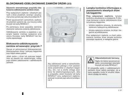 2009-2012 Renault Clio Manuel du propriétaire | Polonais