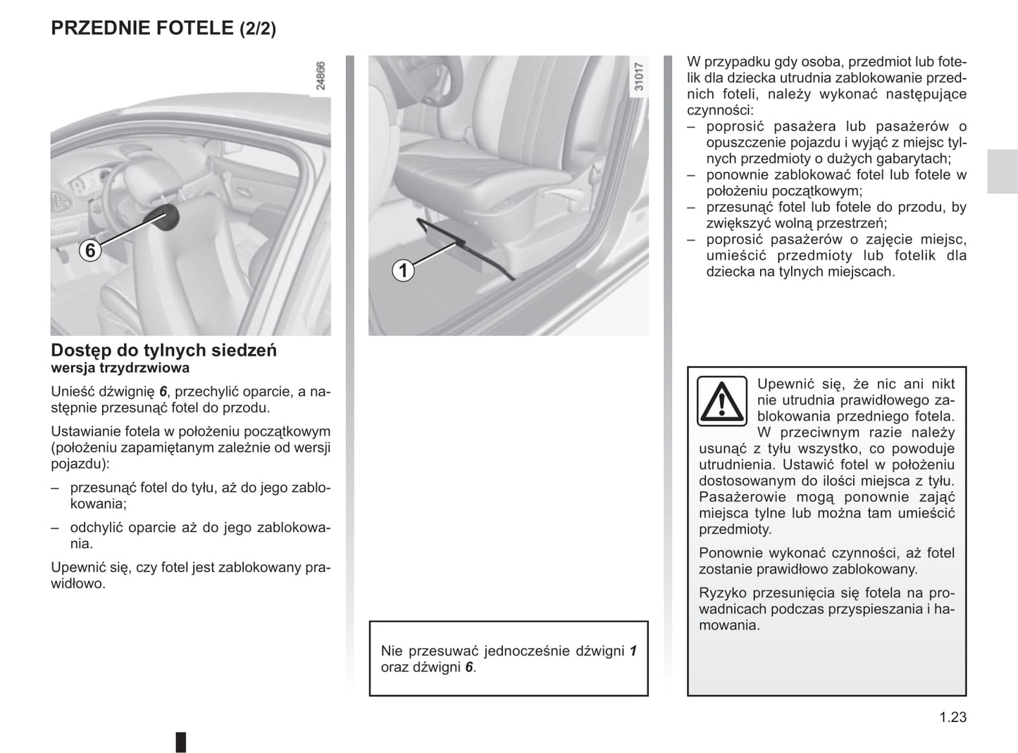 2009-2012 Renault Clio Manuel du propriétaire | Polonais