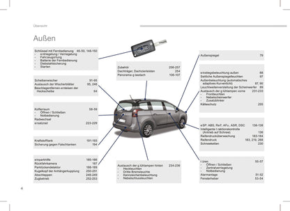 2013-2016 Peugeot 5008 Manuel du propriétaire | Allemand