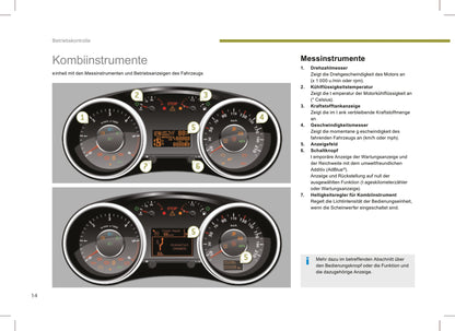 2013-2016 Peugeot 5008 Manuel du propriétaire | Allemand