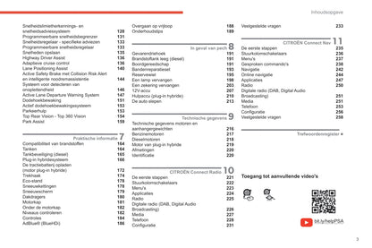 2020-2022 Citroën C5 Aircross Owner's Manual | Dutch