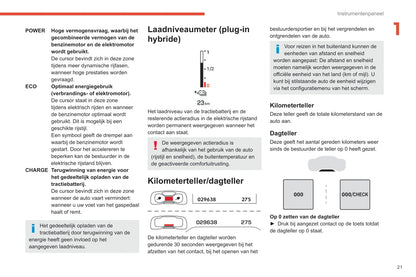 2020-2022 Citroën C5 Aircross Owner's Manual | Dutch