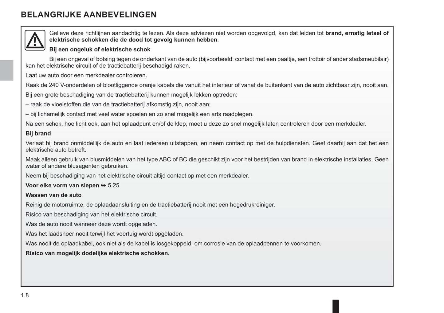 2021-2022 Dacia Spring Electric Owner's Manual | Dutch