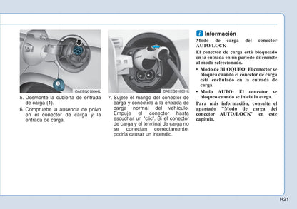 2018-2019 Hyundai Ioniq Bedienungsanleitung | Spanisch