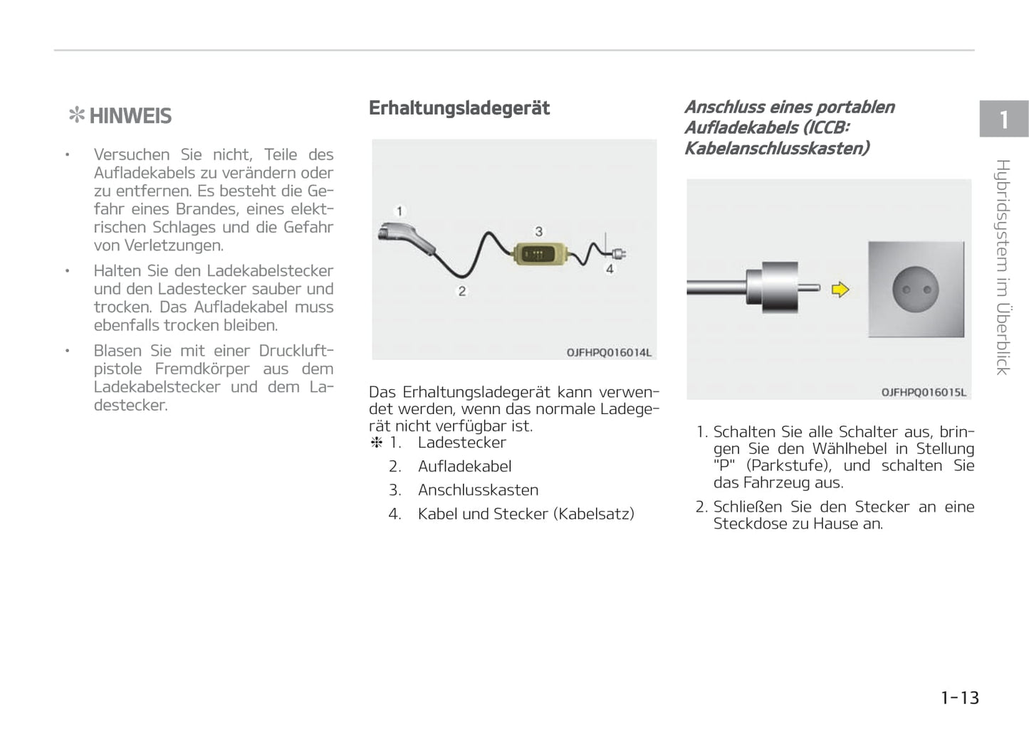 2017-2018 Kia Optima Hybrid Gebruikershandleiding | Duits