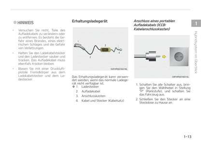 2017-2018 Kia Optima Hybrid Gebruikershandleiding | Duits