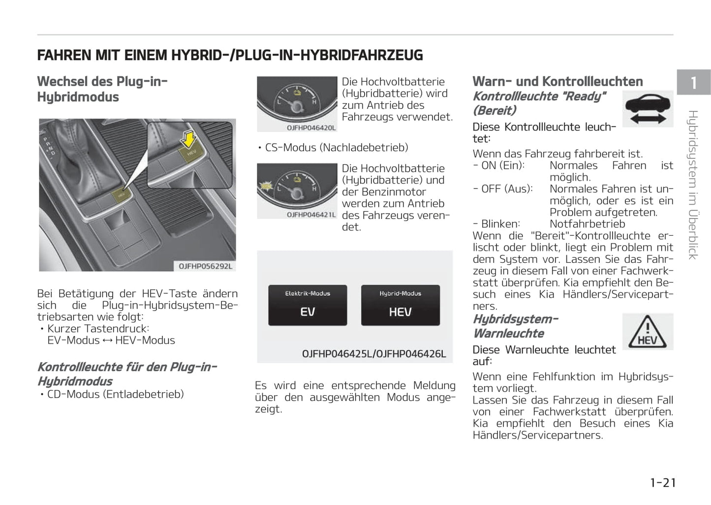 2017-2018 Kia Optima Hybrid Gebruikershandleiding | Duits