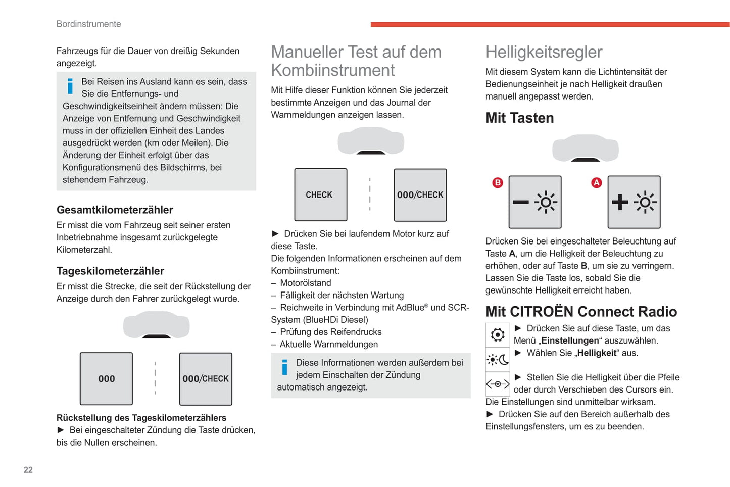 2020-2023 Citroën C5 Aircross Manuel du propriétaire | Allemand