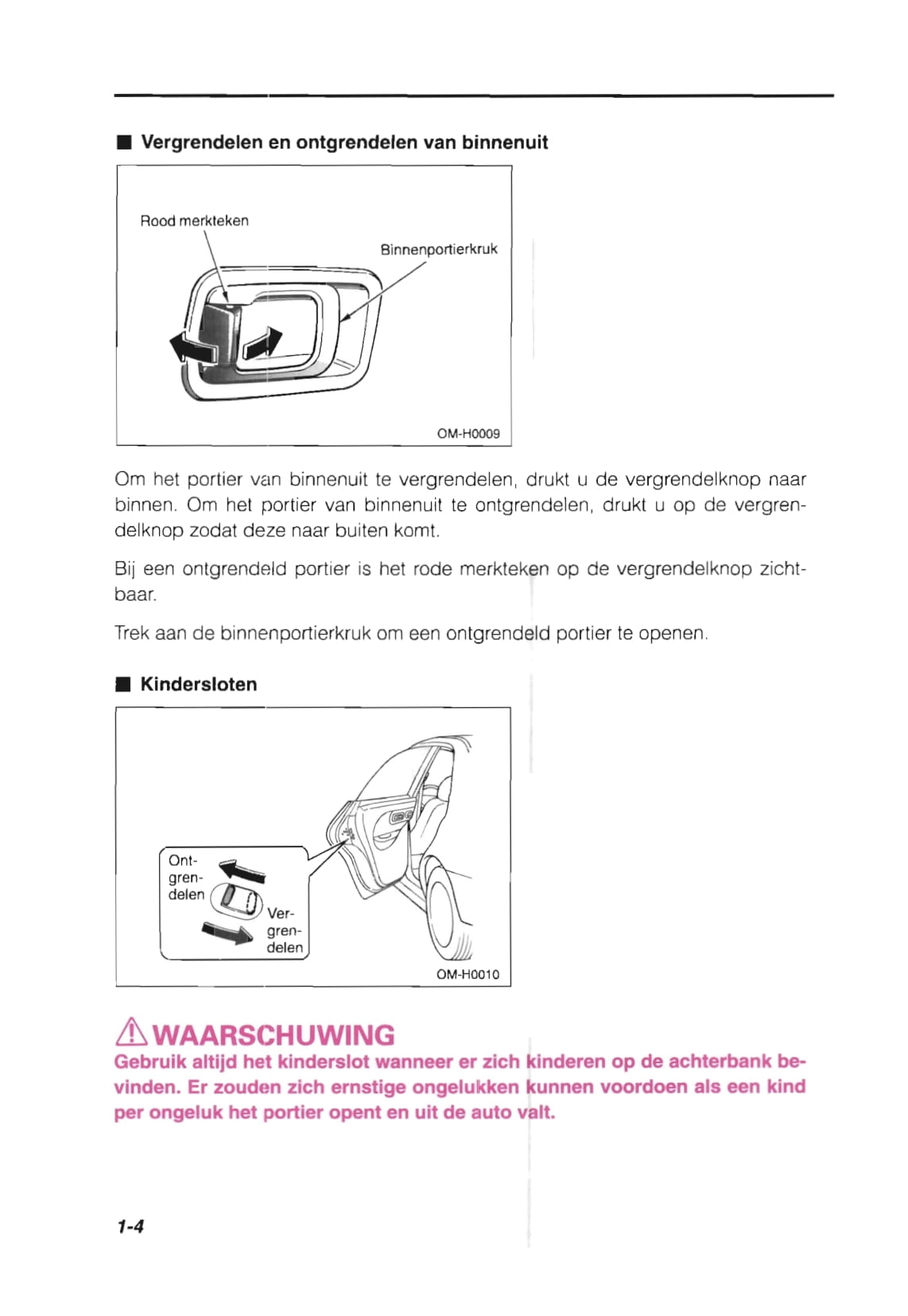 1993-1998 Subaru Impreza Bedienungsanleitung | Niederländisch