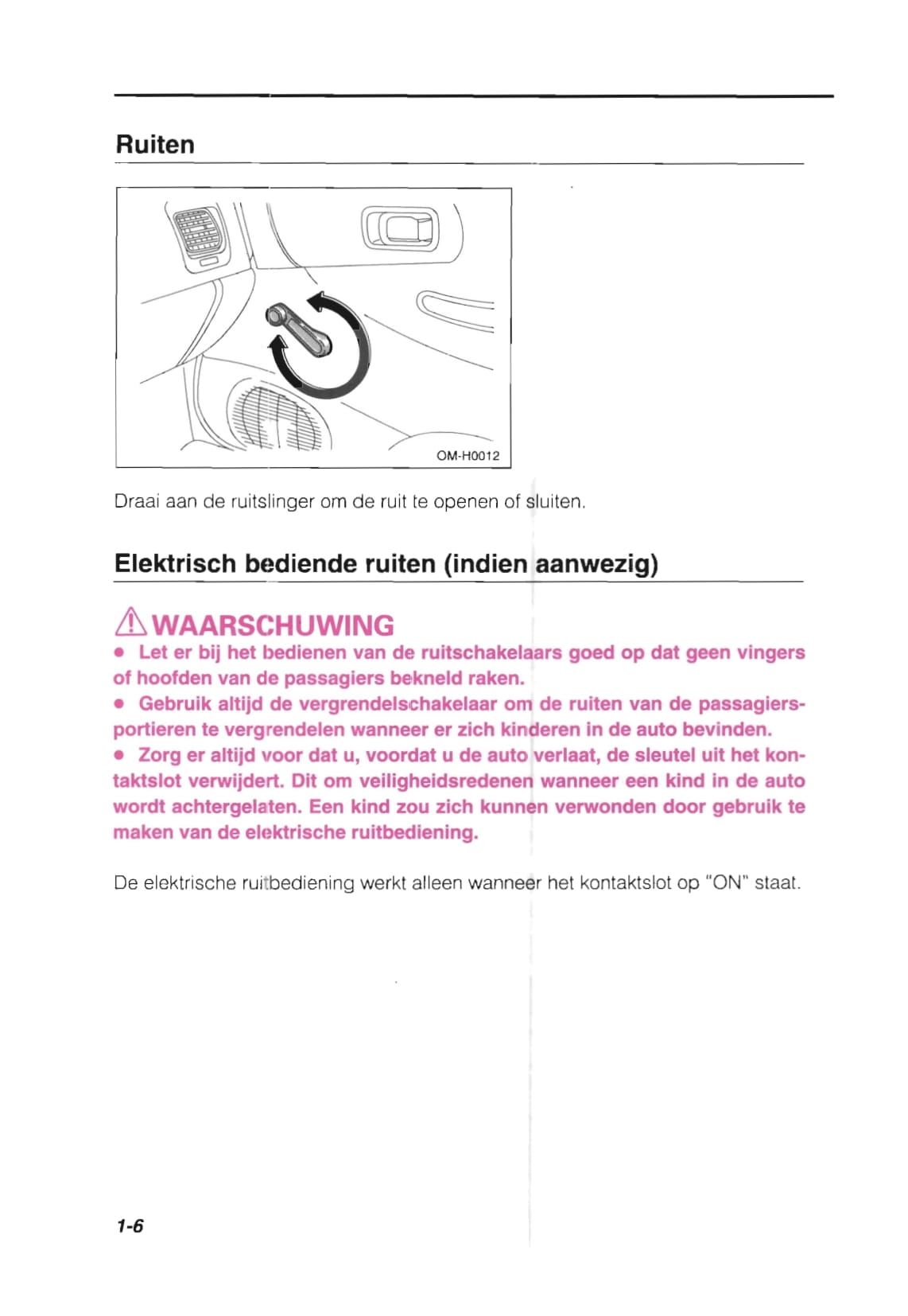 1993-1998 Subaru Impreza Bedienungsanleitung | Niederländisch