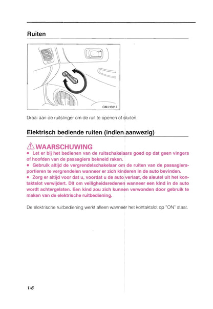 1993-1998 Subaru Impreza Bedienungsanleitung | Niederländisch