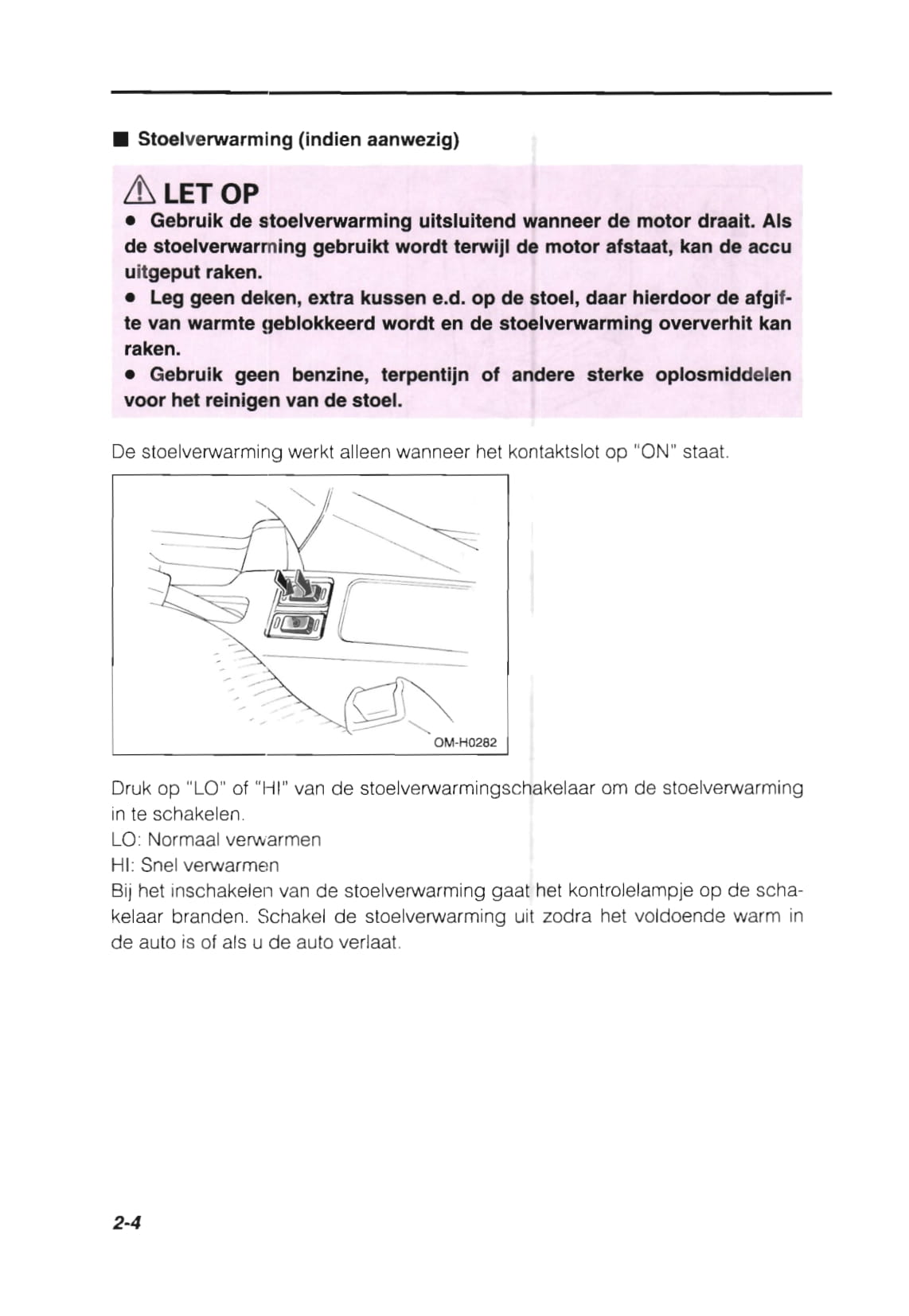 1993-1998 Subaru Impreza Bedienungsanleitung | Niederländisch