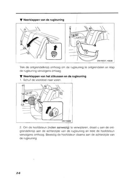 1993-1998 Subaru Impreza Bedienungsanleitung | Niederländisch