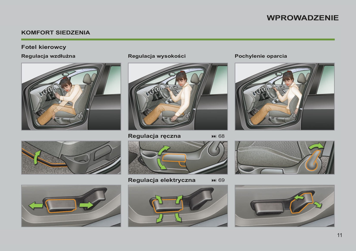 2012-2013 Peugeot 308 Manuel du propriétaire | Polonais