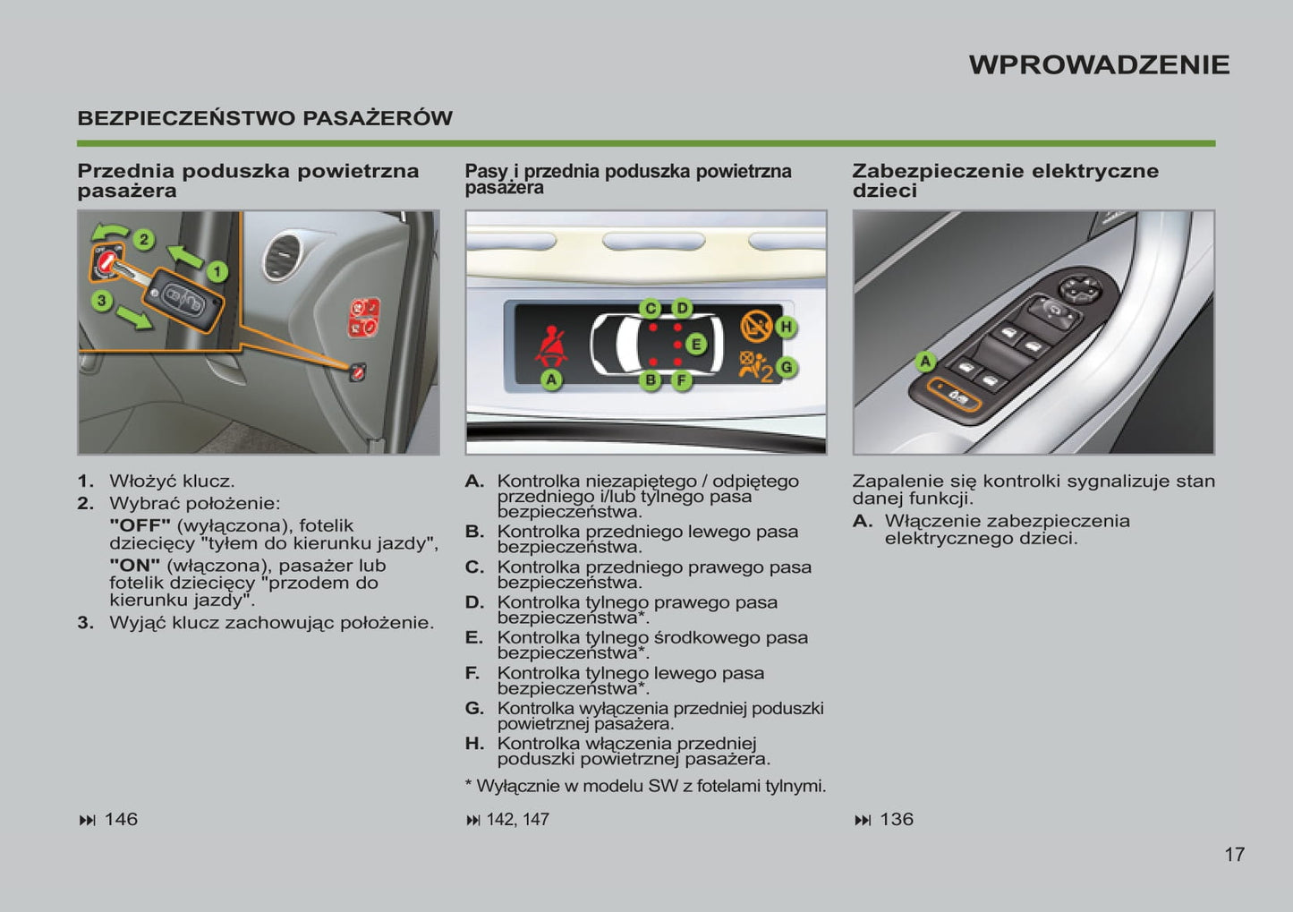 2012-2013 Peugeot 308 Manuel du propriétaire | Polonais