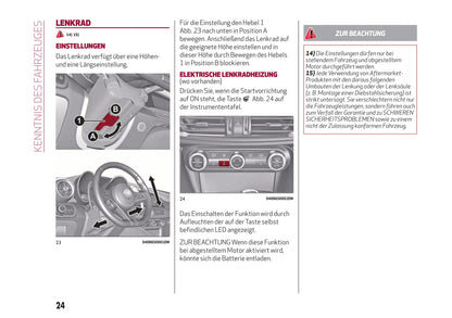 2018-2019 Alfa Romeo Giulia Owner's Manual | German