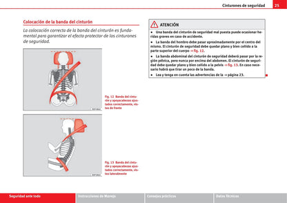 2008-2012 Seat Ibiza Gebruikershandleiding | Spaans