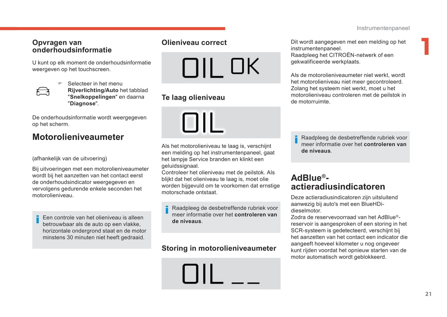 2018-2019 Citroën C4 Cactus Owner's Manual | Dutch