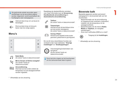 2018-2019 Citroën C4 Cactus Owner's Manual | Dutch