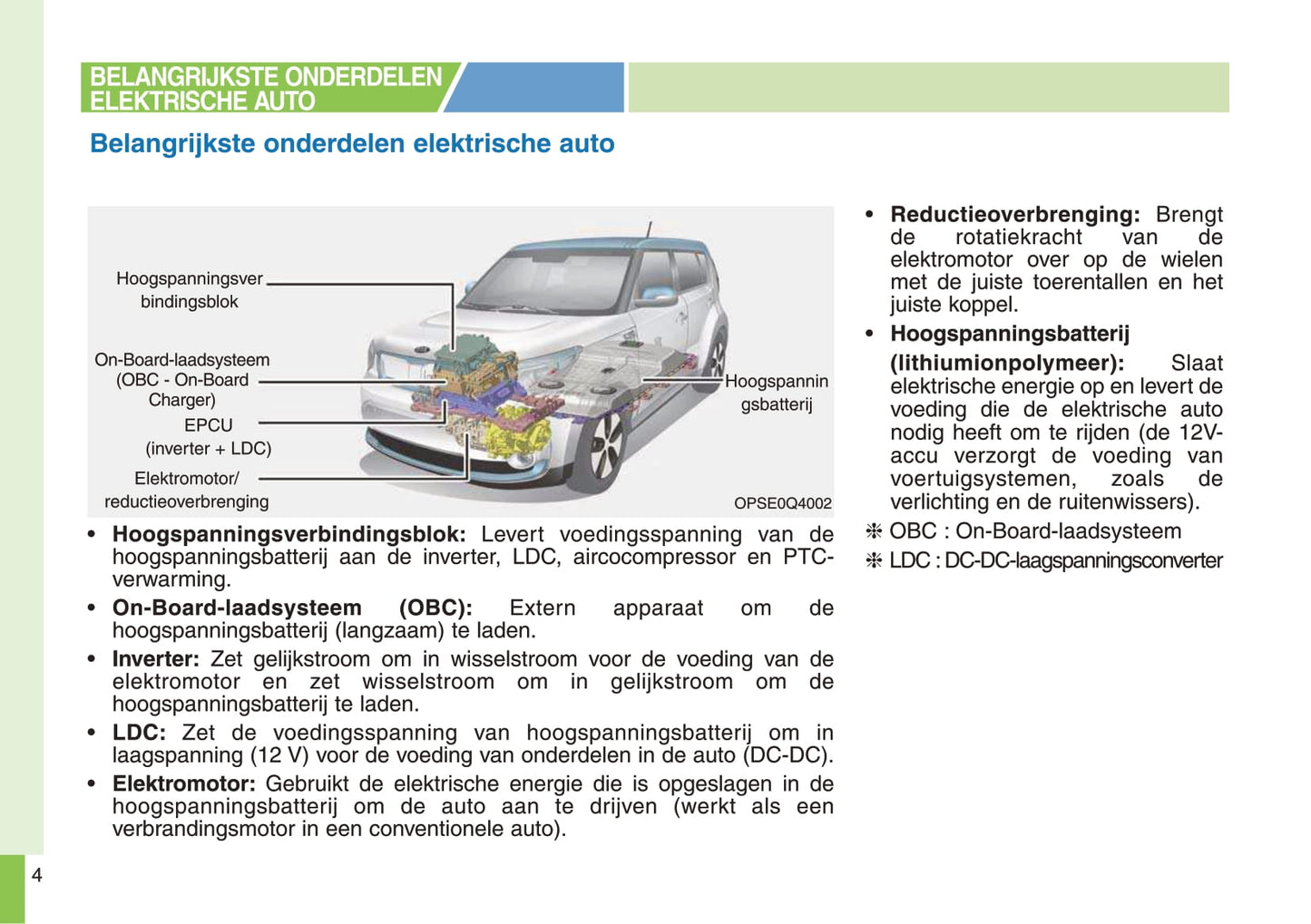 2017-2018 Kia e-Soul Gebruikershandleiding | Nederlands