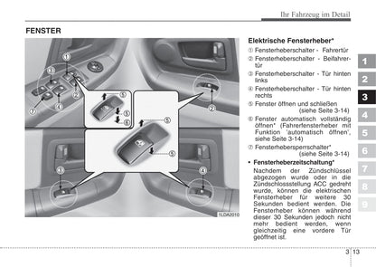 2006-2007 Kia Cerato Owner's Manual | German